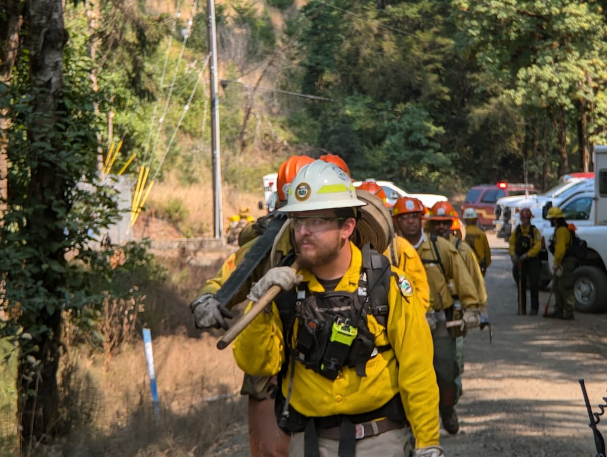 Fire season ends in Tillamook Forest